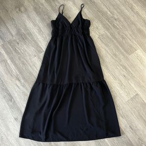 A New Day Black Tiered Maxi Dress